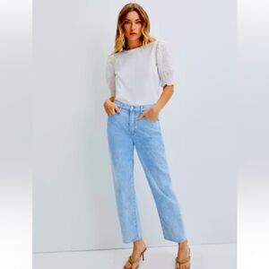 VERONICA BEARD Blake straight leg jeans